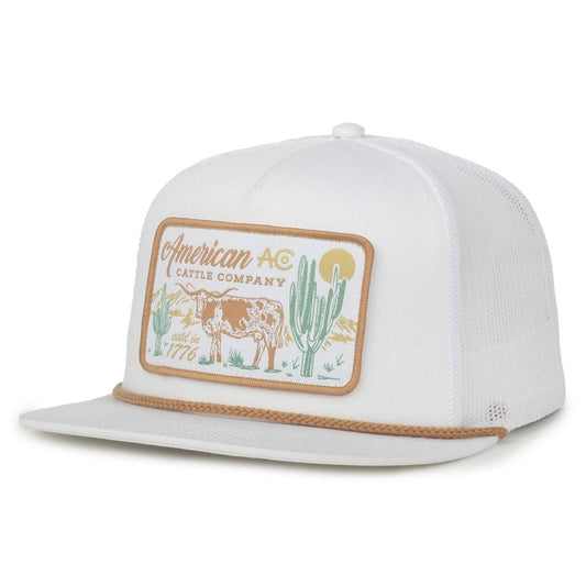 On the Range White Hat - Purpose + Passion Boutique