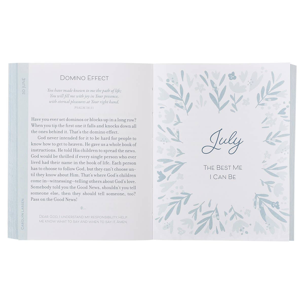 One - Minute Devotions for Girls Softcover - Purpose + Passion Boutique
