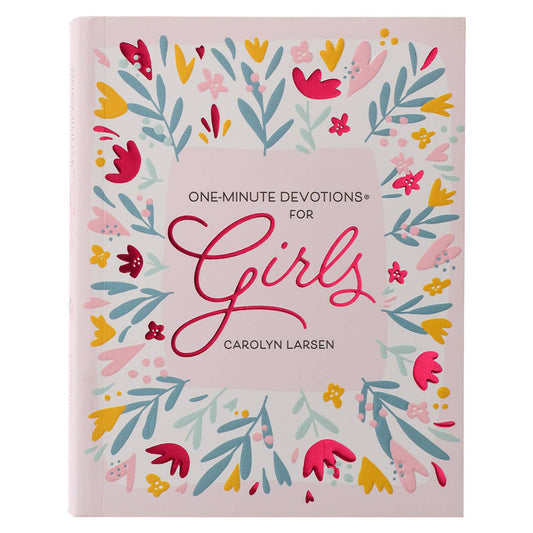 One - Minute Devotions for Girls Softcover - Purpose + Passion Boutique