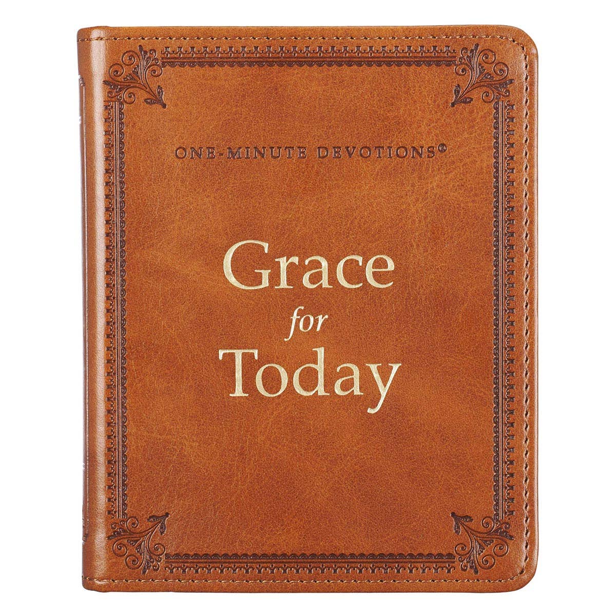 One - Minute Devotions Grace for Today Faux Leather - Purpose + Passion Boutique