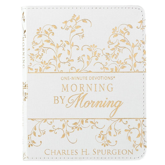 One - Minute Devotions Morning by Morning Faux Leather - Purpose + Passion Boutique