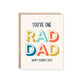 One Rad Dad Card - Purpose + Passion Boutique