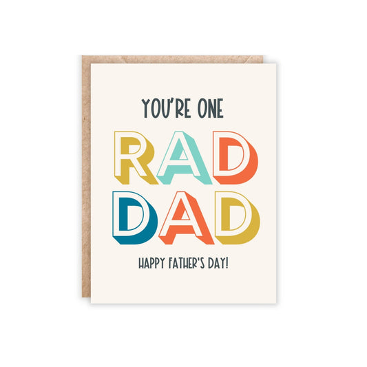 One Rad Dad Card - Purpose + Passion Boutique