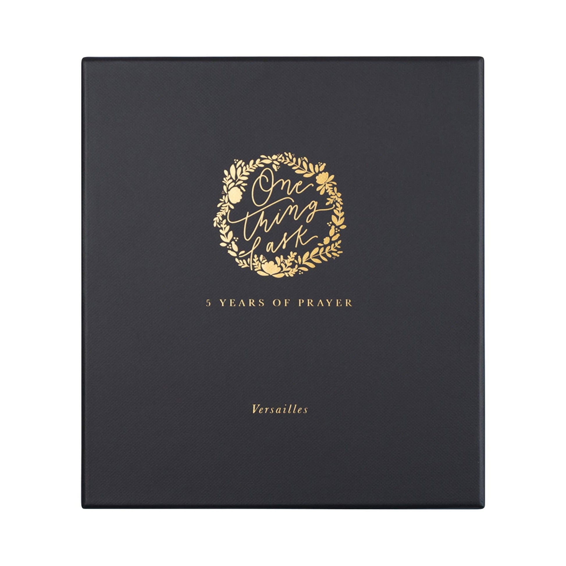 One Thing I Ask 5 - Year Prayer Journal: Versailles Theme - Purpose + Passion Boutique