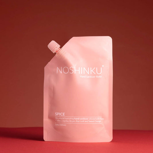 Orange - Coriander Moisturizing Sanitizer Mini Refill Pouch - Purpose + Passion Boutique