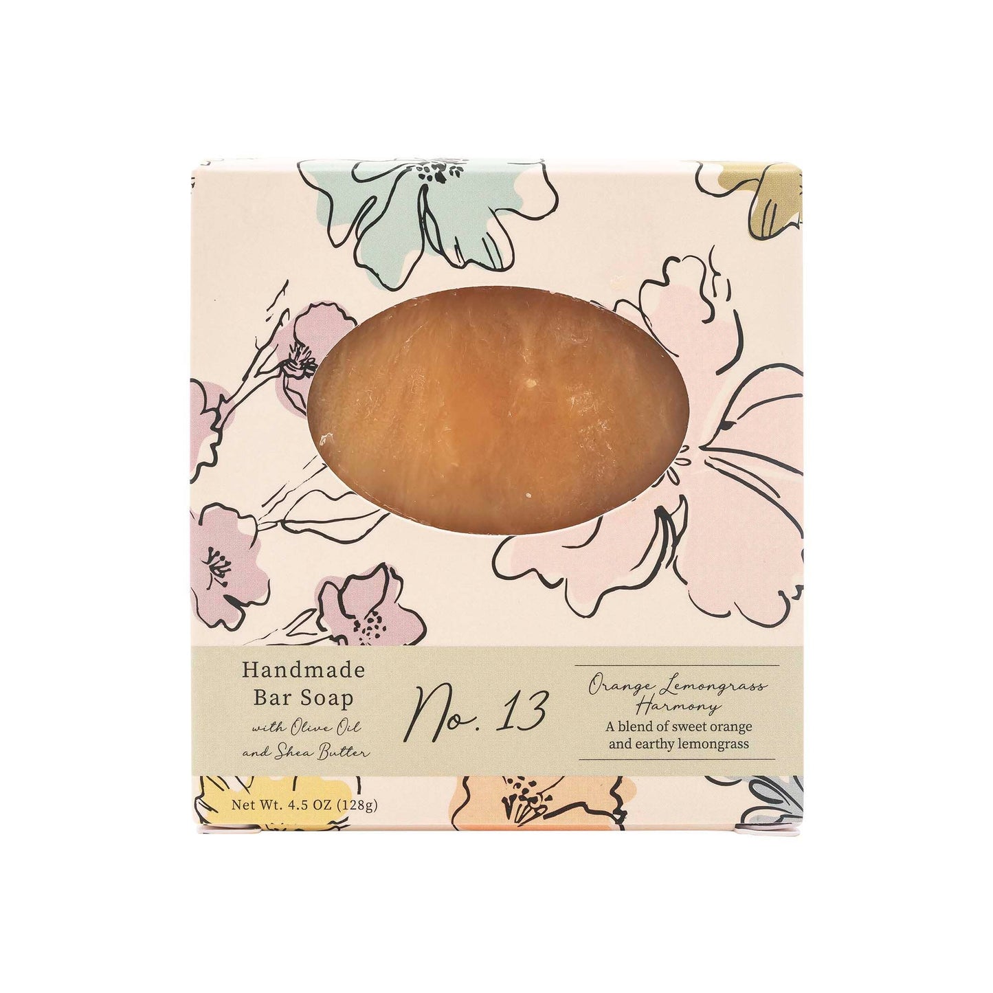 Orange Lemongrass Harmony Wild Blossom Soap No. 13 - Purpose + Passion Boutique