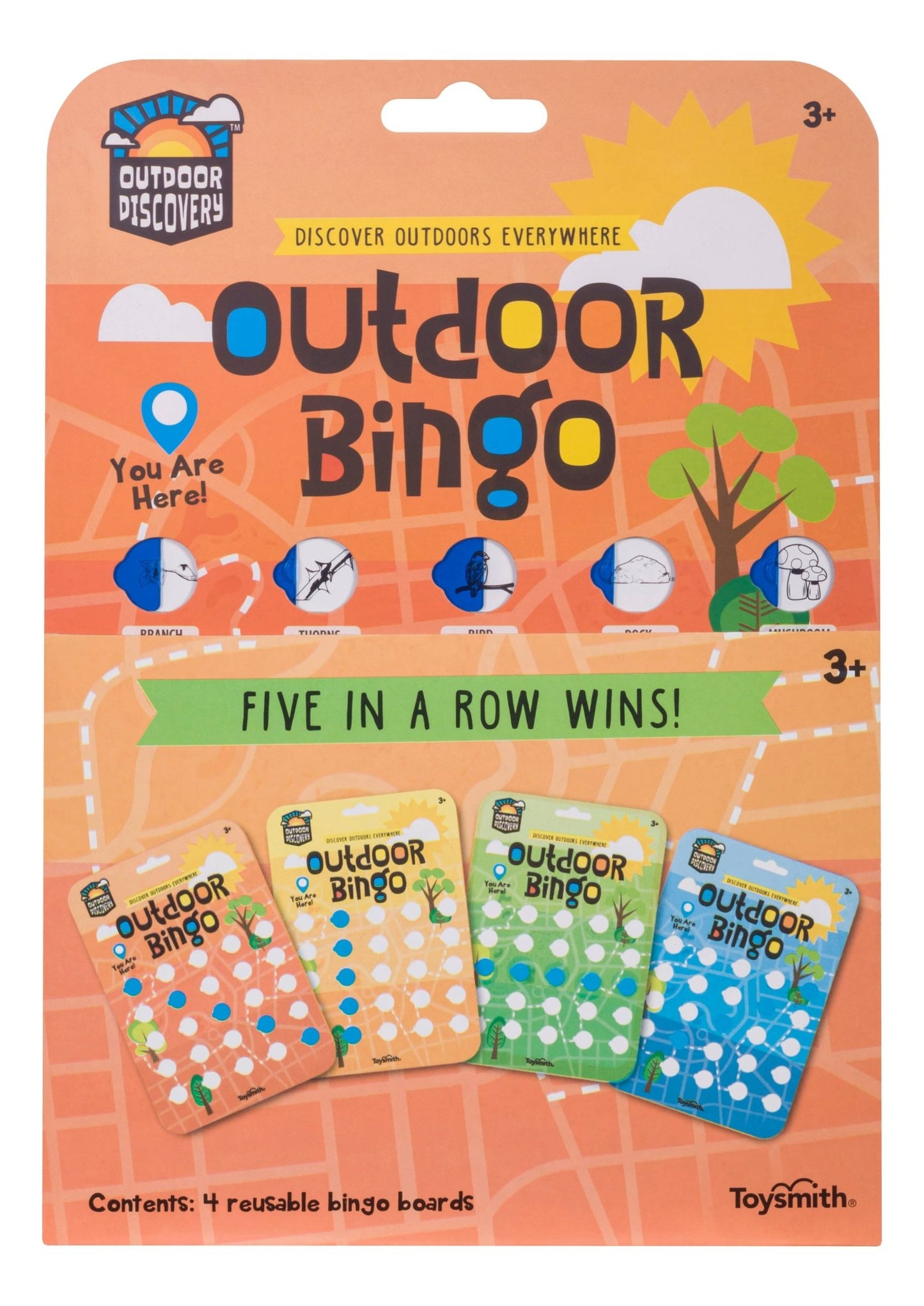 Outdoor Discovery Outdoor Bingo 4 - Pack - Purpose + Passion Boutique