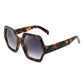 Oversize Geometric Hexagonal Sunglasses - Purpose + Passion Boutique