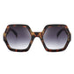Oversize Geometric Hexagonal Sunglasses - Purpose + Passion Boutique