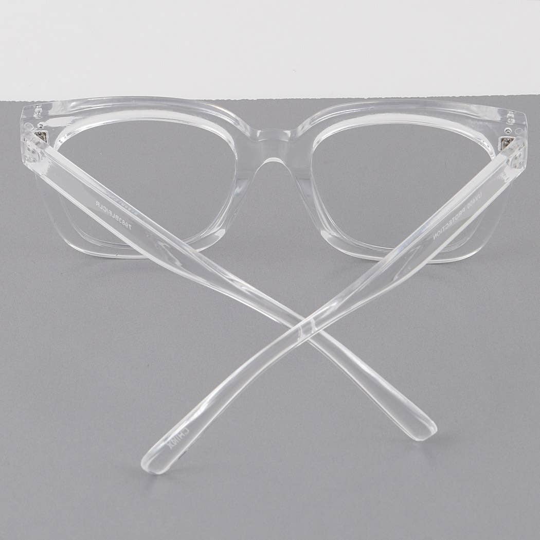 Oversized Square Glasses - Purpose + Passion Boutique