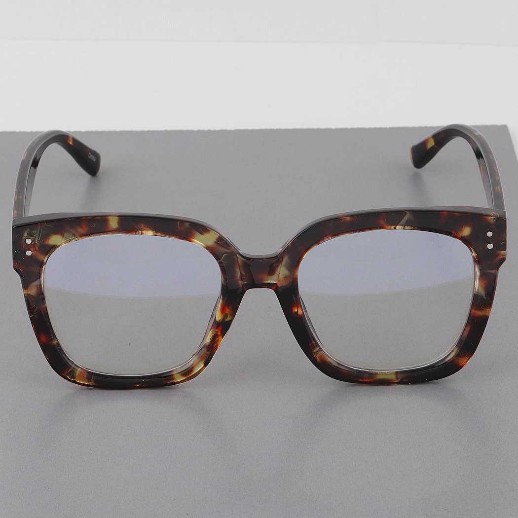 Oversized Square Glasses - Purpose + Passion Boutique