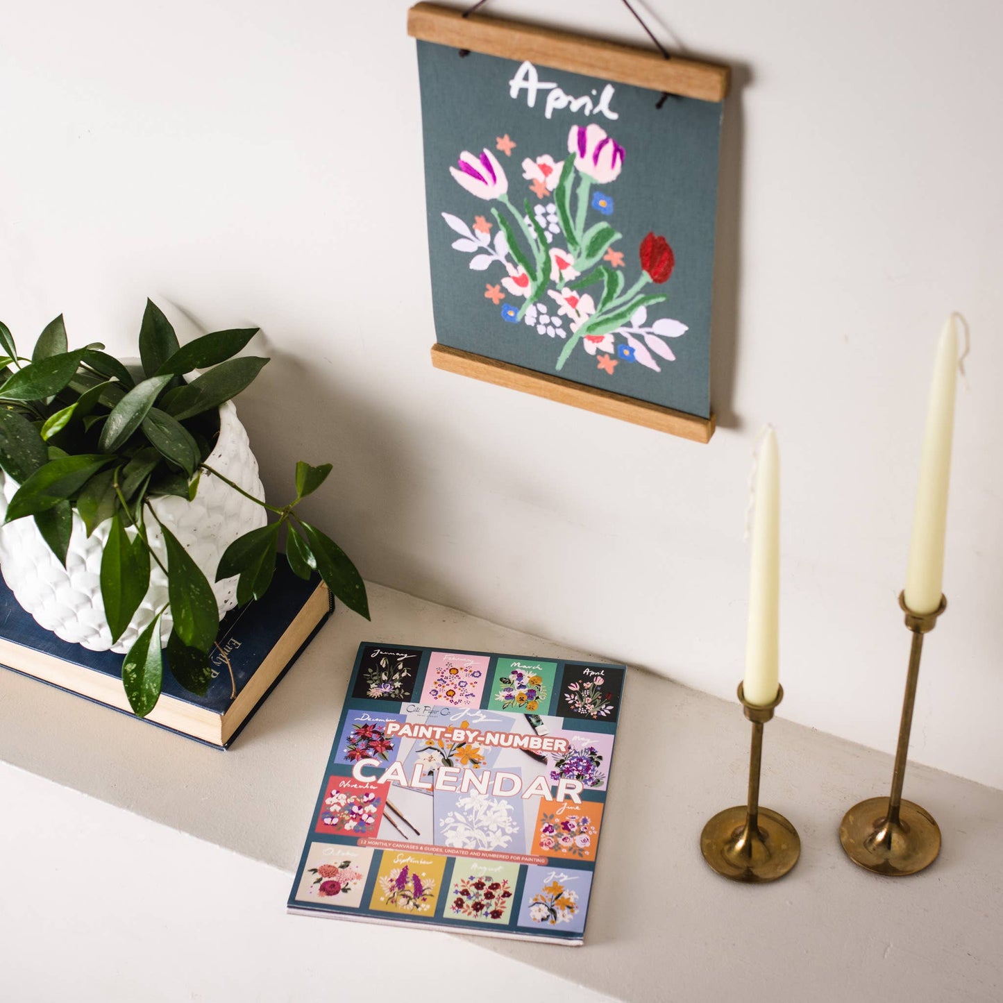Paint - by - Number Calendar Kit - Purpose + Passion Boutique