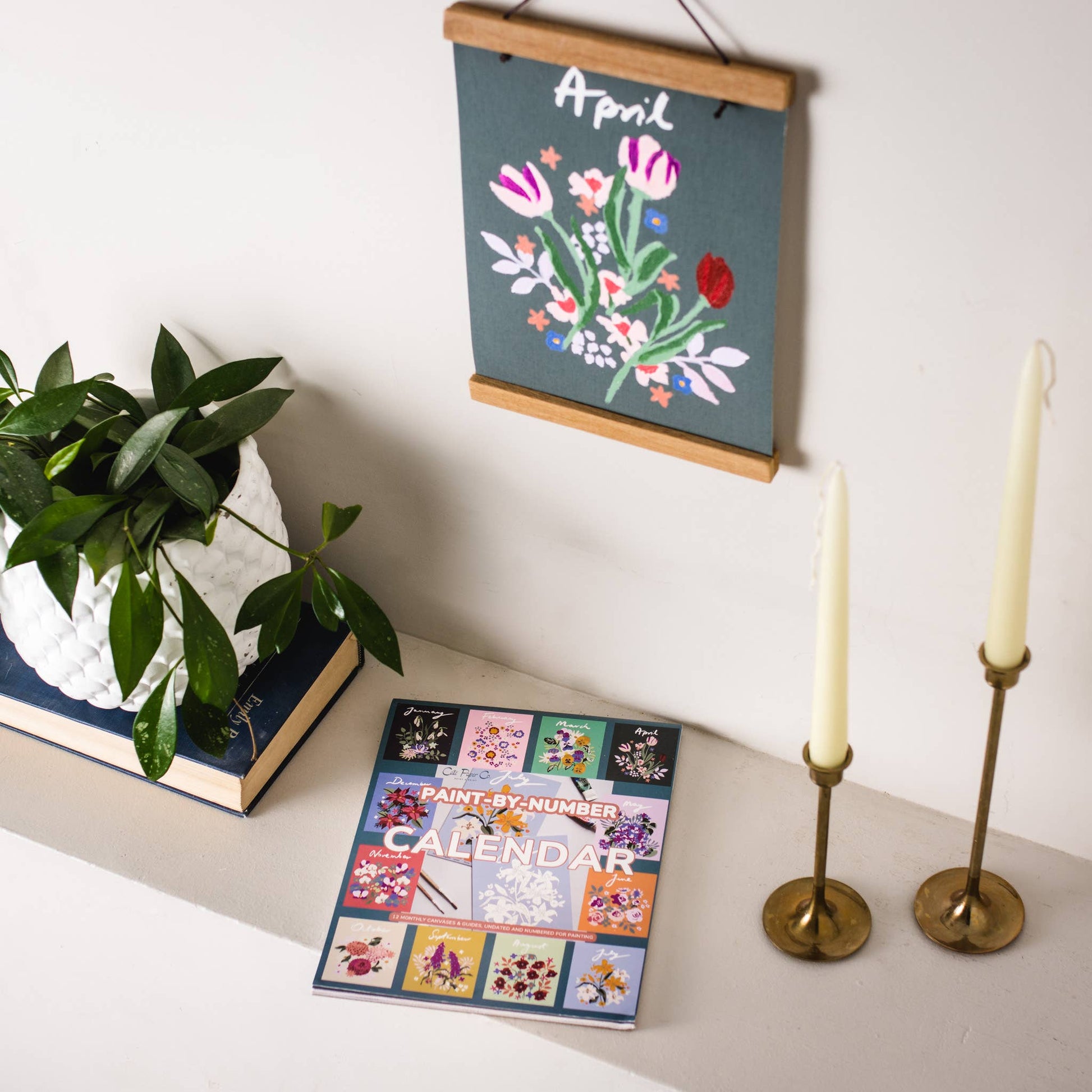 Paint - by - Number Calendar Kit - Purpose + Passion Boutique