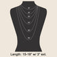 Paisley Denim And Assorted Charms Chain Layered Necklace - Purpose + Passion Boutique