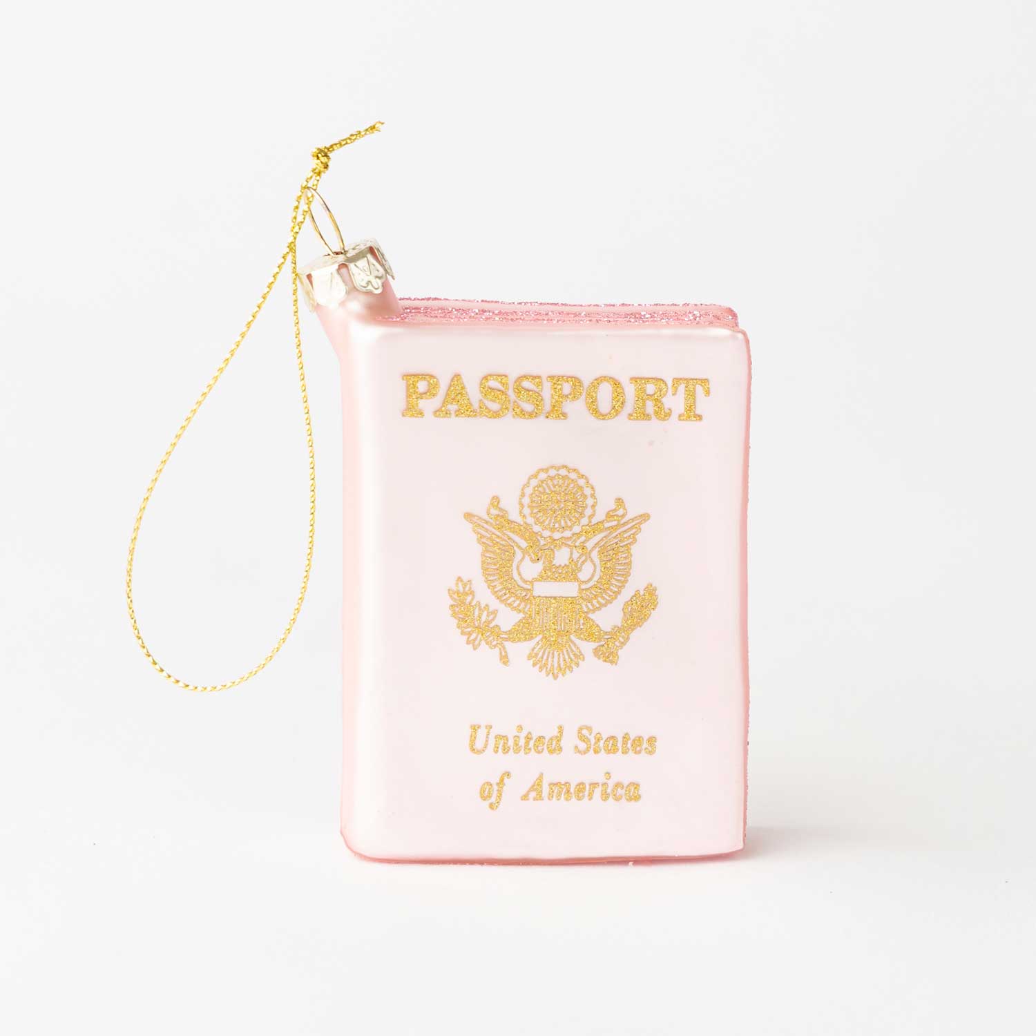 Passport Boxed Glass Ornament - Purpose + Passion Boutique