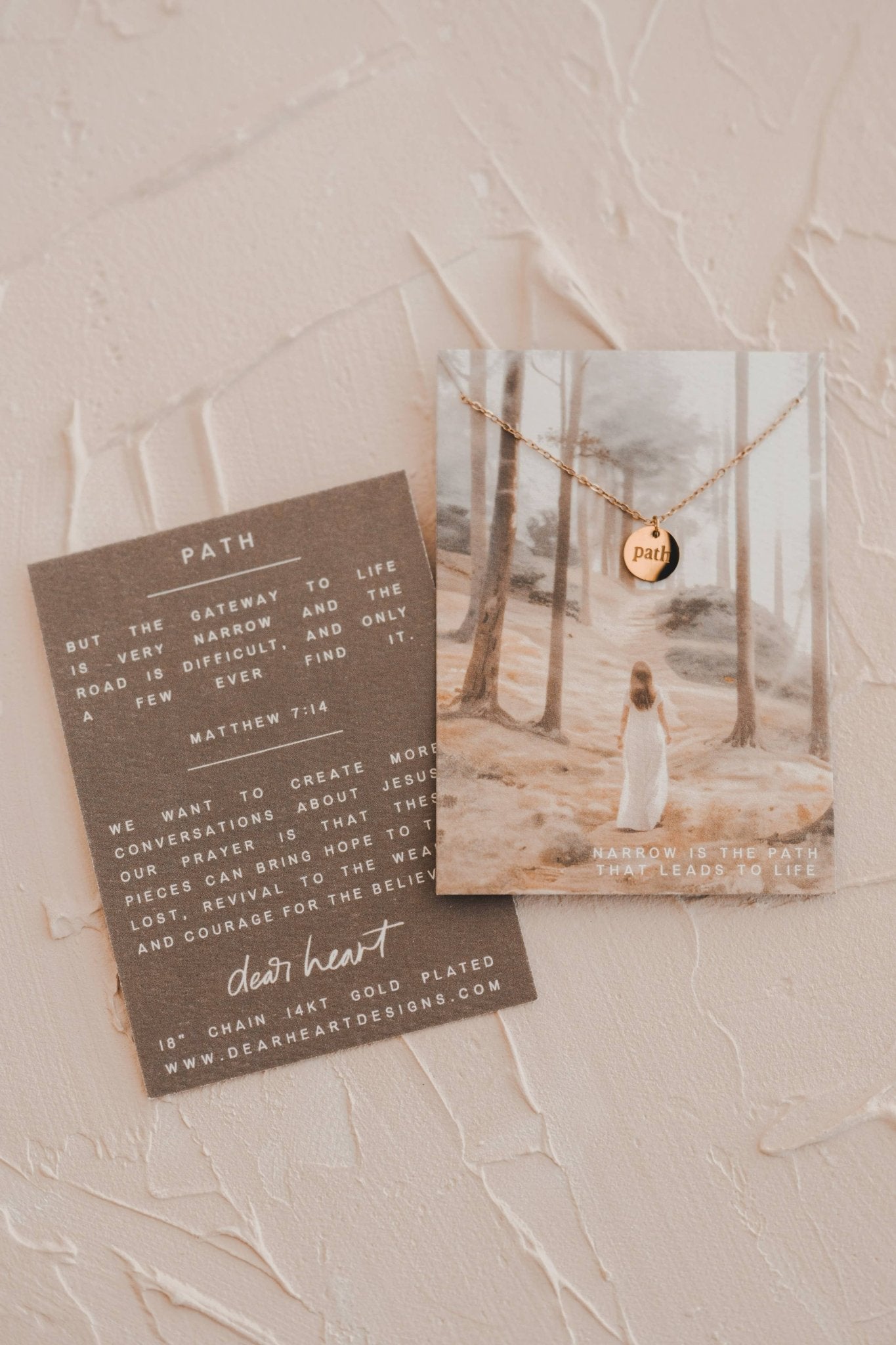 Path Disc Necklace - Purpose + Passion Boutique