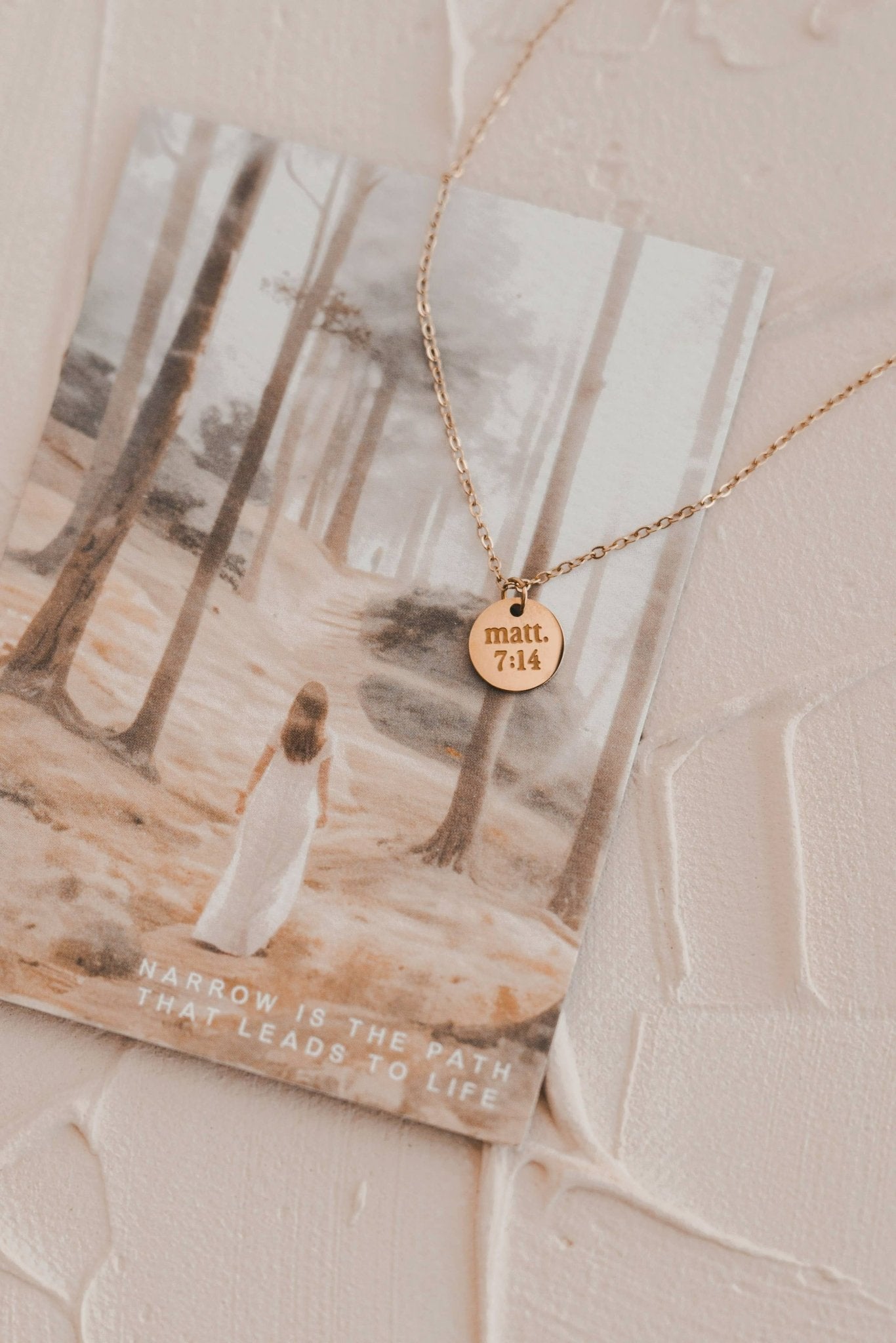 Path Disc Necklace - Purpose + Passion Boutique