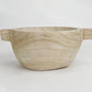 Paulownia Wood Round Bowl with Wood Handles - Purpose + Passion Boutique