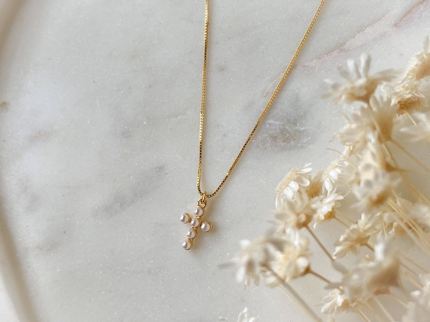 Peace in Christ Cross Necklace - Purpose + Passion Boutique