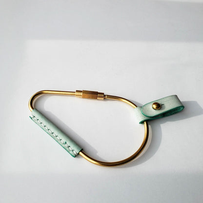 Pear Brass Key Carabiner - Purpose + Passion Boutique