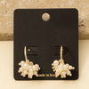 Pearl Beaded Fringe Drop Earrings - Purpose + Passion Boutique