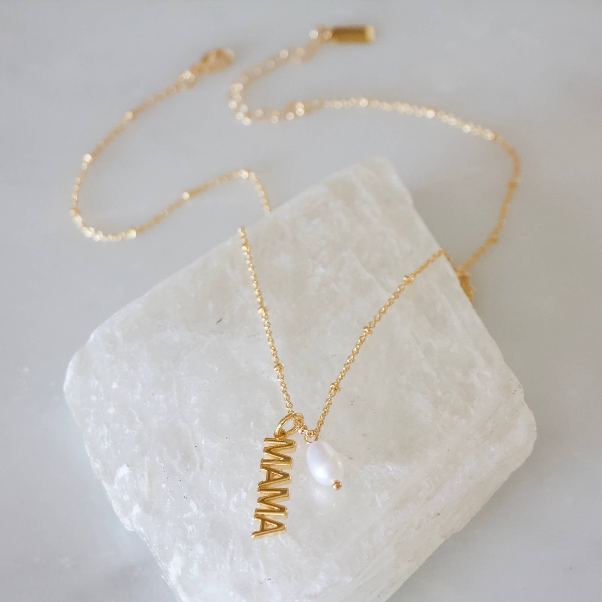 Pearl Mama Necklace - Purpose + Passion Boutique
