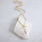 Pearl Paperclip Toggle Necklace - Purpose + Passion Boutique