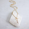 Pearl Paperclip Toggle Necklace - Purpose + Passion Boutique
