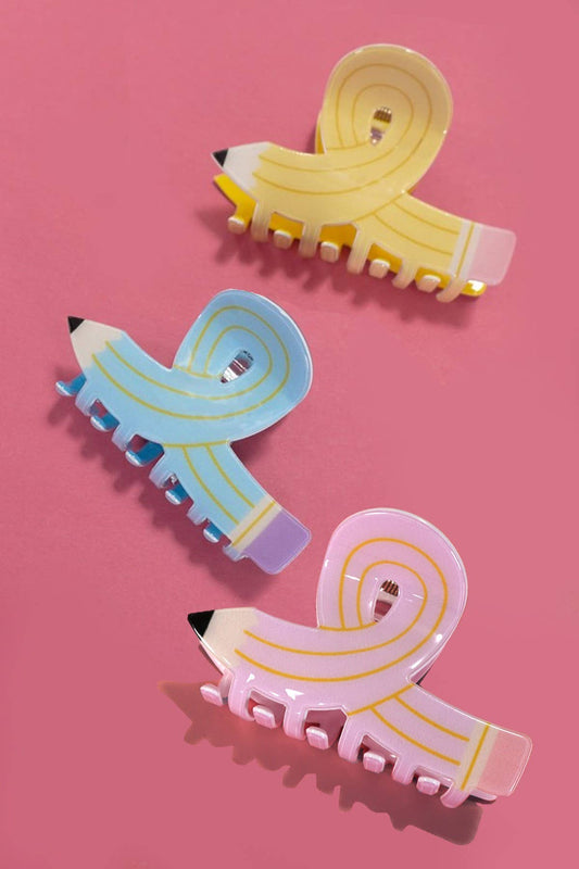 Pencil Twist Hair Claw - Purpose + Passion Boutique