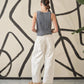 Pink Ava Washed Sleeveless Sweater - Purpose + Passion Boutique