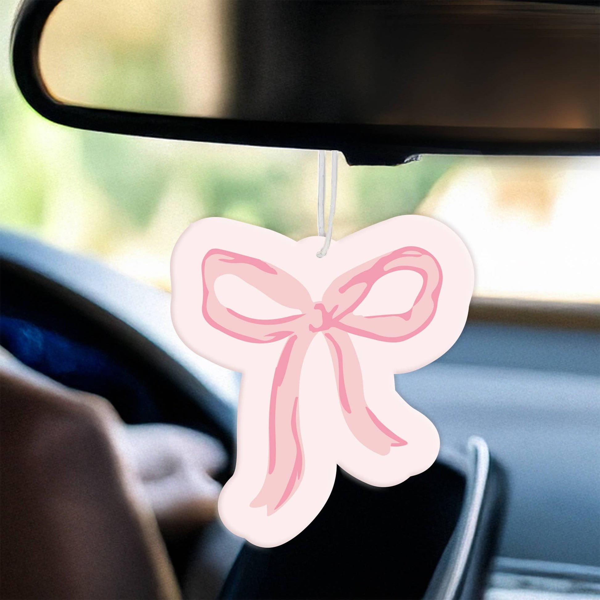 Pink Bow Sweet Ride Car Air Freshener - Purpose + Passion Boutique
