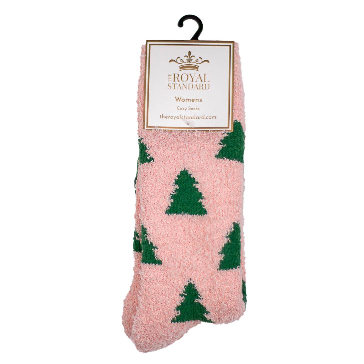 Pink Christmas Tree Snuggle Socks - Purpose + Passion Boutique