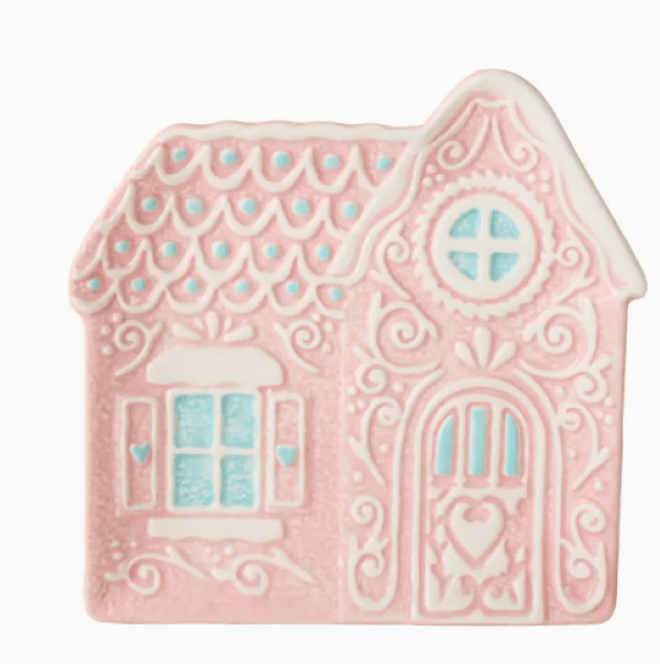 Pink Gingerbread Appetizer Plate - Purpose + Passion Boutique