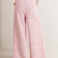 Pink Tweed Pant - Purpose + Passion Boutique