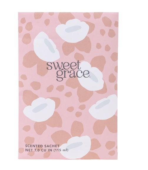 Pink & White Floral Sweet Grace Scented Sachet - Purpose + Passion Boutique