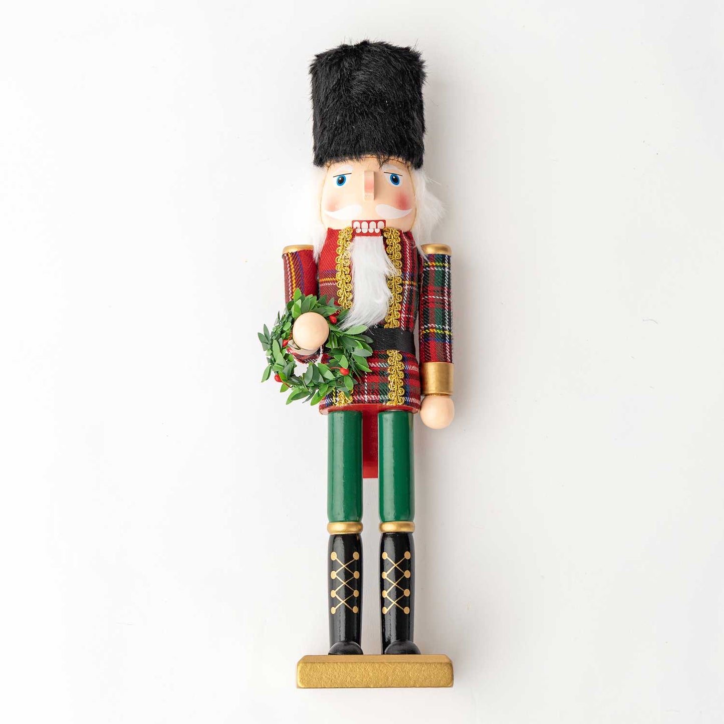 Plaid 15" Nutcracker - Purpose + Passion Boutique