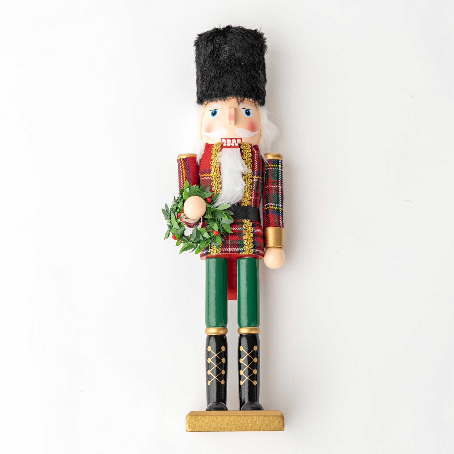 Plaid 15" Nutcracker - Purpose + Passion Boutique