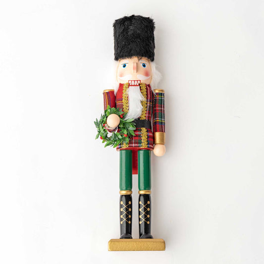 Plaid 15" Nutcracker - Purpose + Passion Boutique