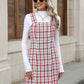 Plaid Jumper Dress - Purpose + Passion Boutique