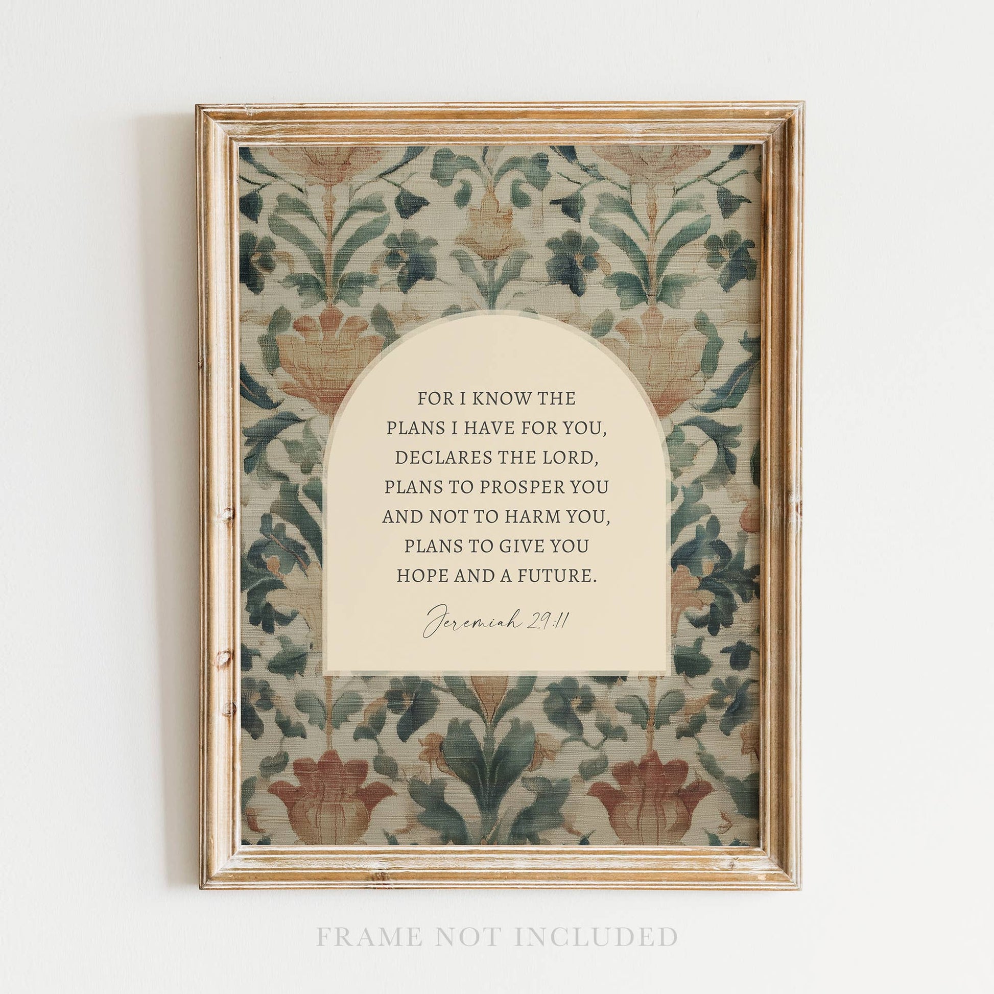 Plans for You Scripture Art Print 8x10 - Purpose + Passion Boutique