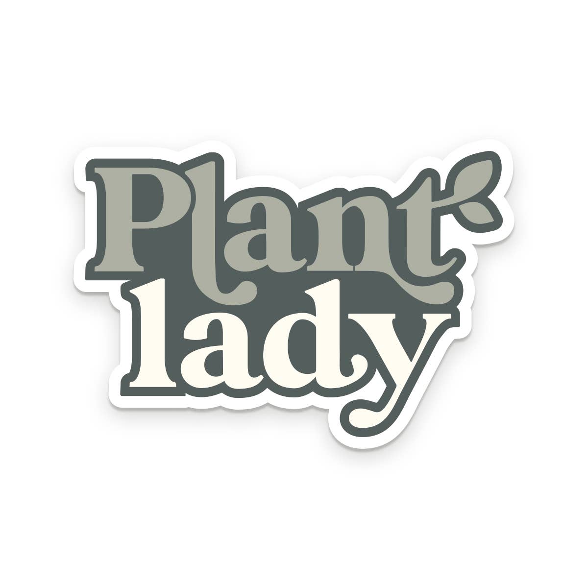 Plant Lady Sticker - Purpose + Passion Boutique