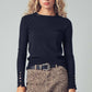 Polished Button Cuff Slim Knit Top - Purpose + Passion Boutique