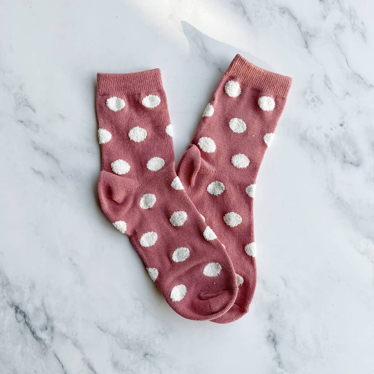 Polka Dots Puff Casual Socks - Purpose + Passion Boutique