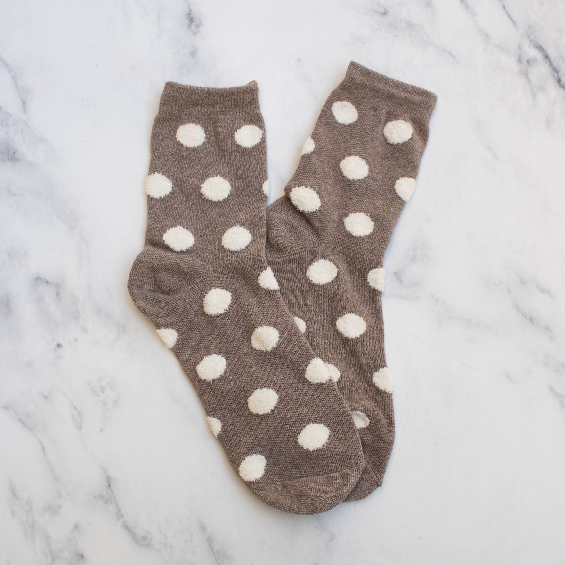 Polka Dots Puff Casual Socks - Purpose + Passion Boutique