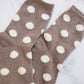 Polka Dots Puff Casual Socks - Purpose + Passion Boutique