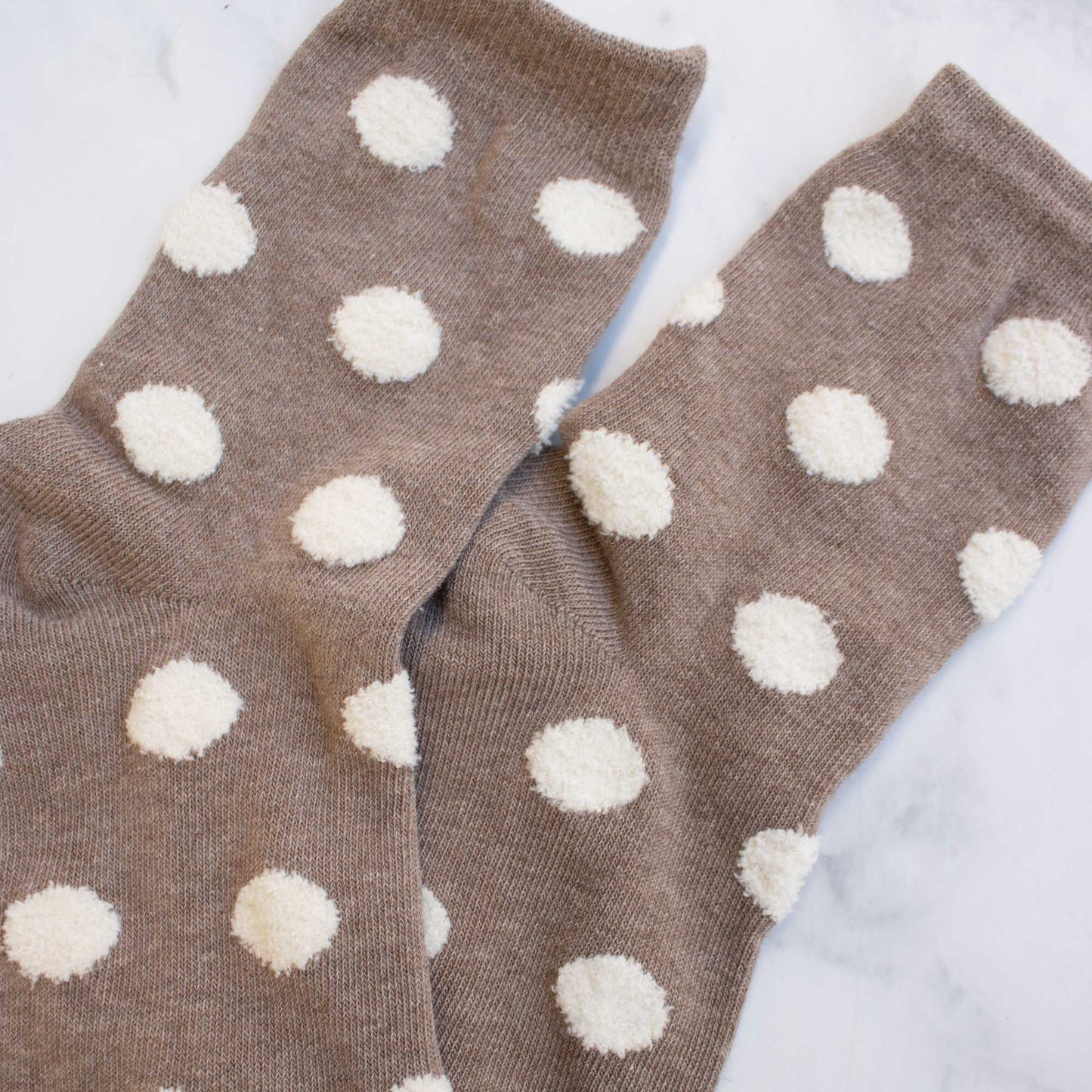 Polka Dots Puff Casual Socks - Purpose + Passion Boutique