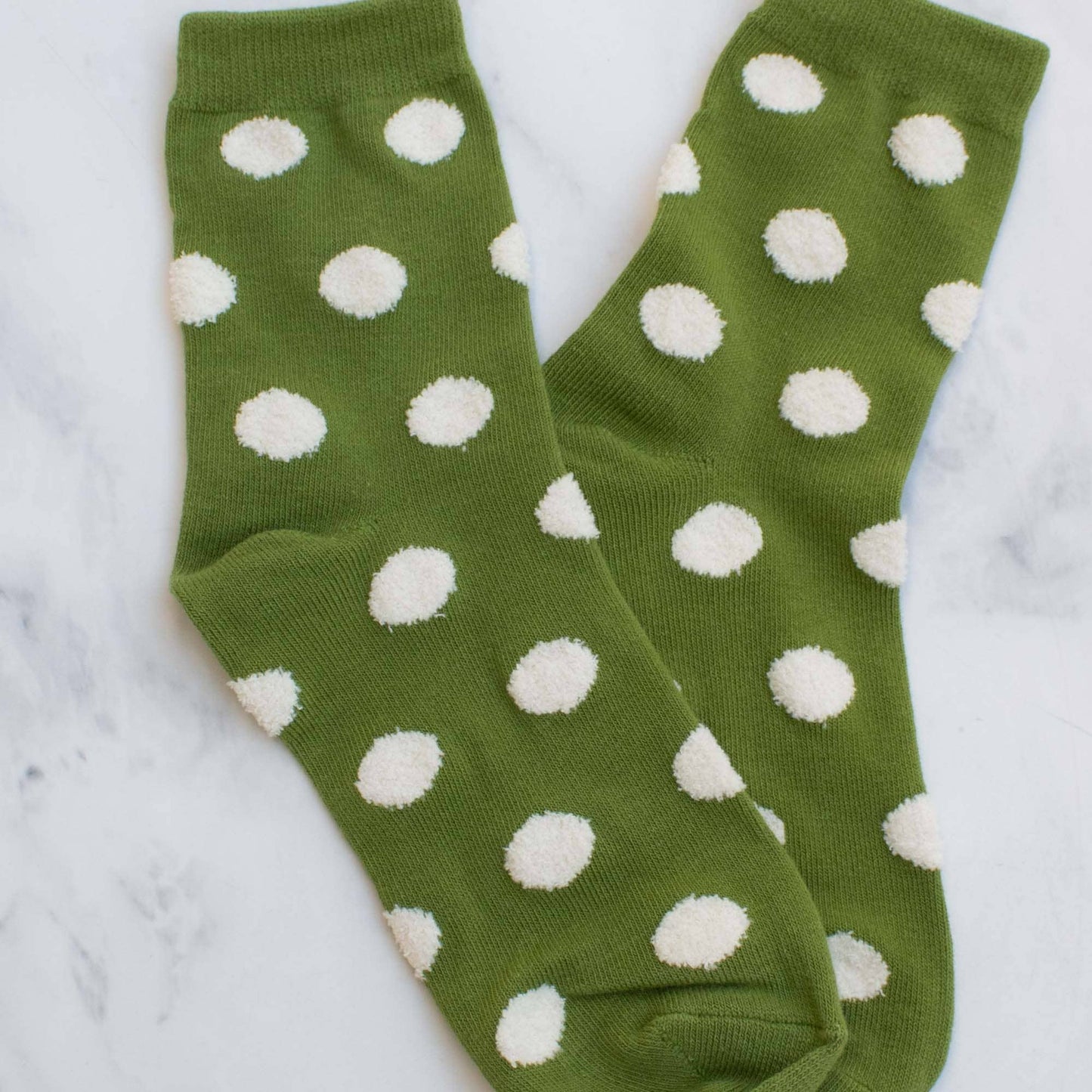 Polka Dots Puff Casual Socks - Purpose + Passion Boutique