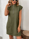 Polo Pocket Sleeveless Shift Dress - Purpose + Passion Boutique