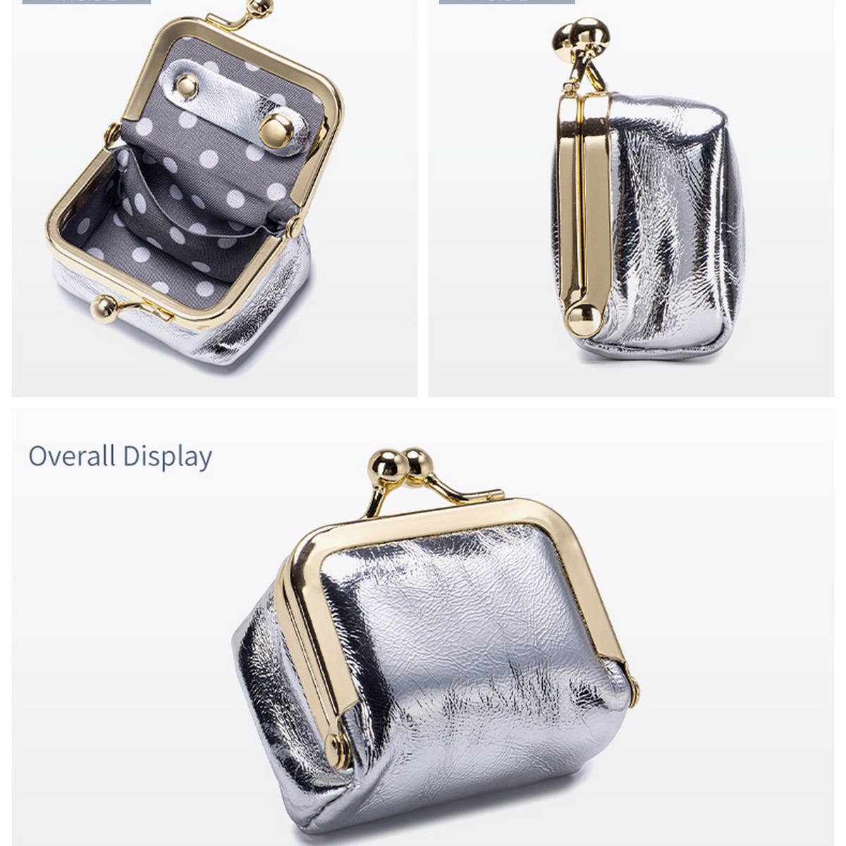 Portable Leather Snap Closure Key Ring Case - Purpose + Passion Boutique