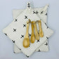 Pot Holders & Acacia Wooden Measuring Spoon Set - Purpose + Passion Boutique